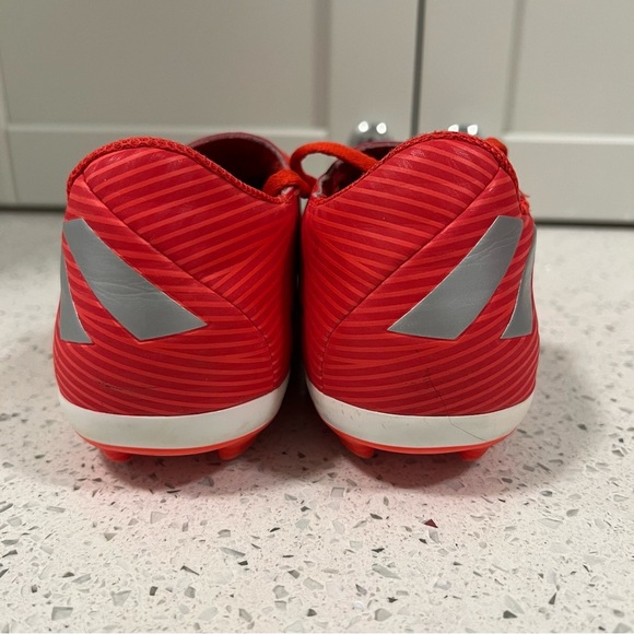 ADIDAS Nemeziz Junior Outdoor Soccer Football Cleats Size 5 Kids Red-Orange - Picture 3 of 8